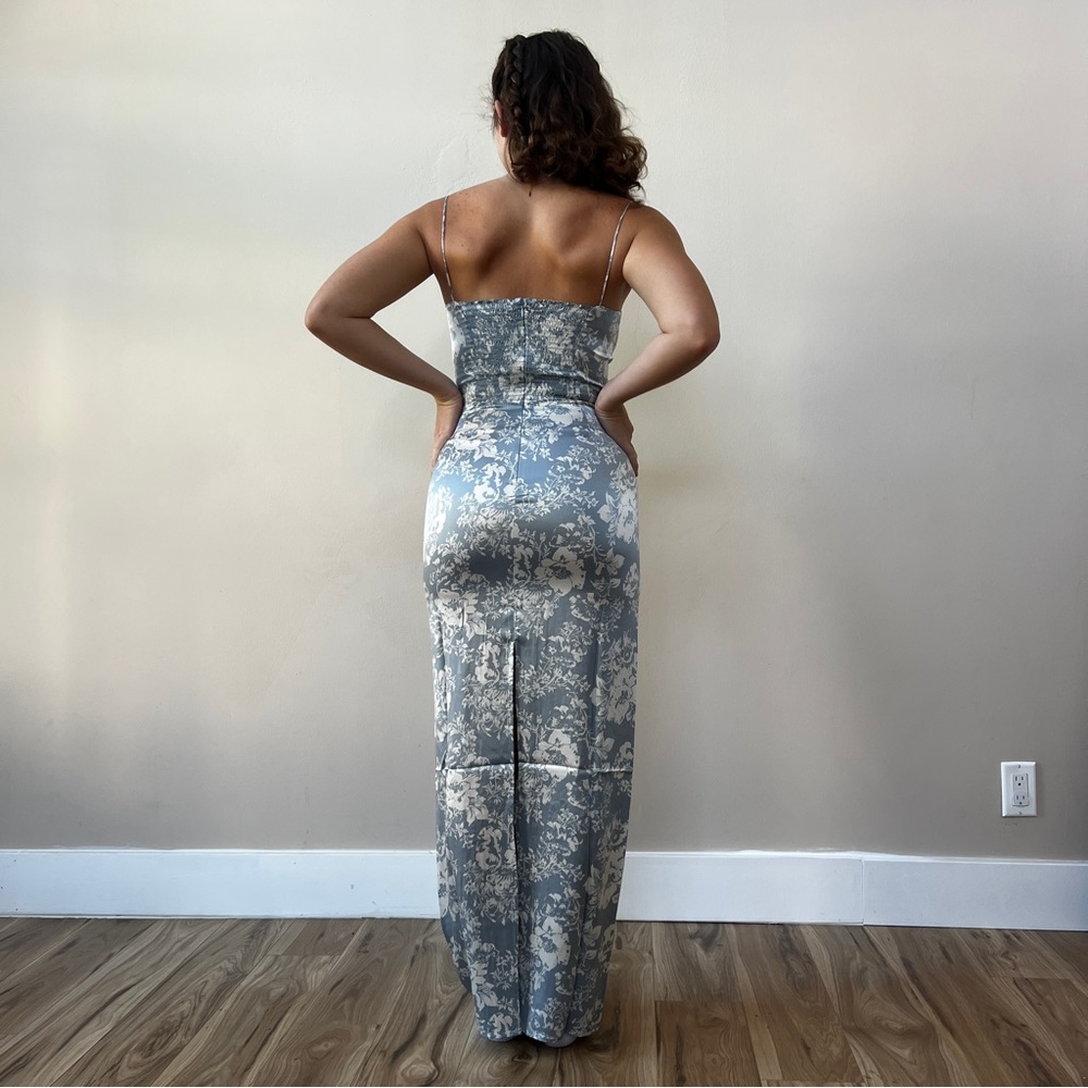 Reformation Frankie Silk Dress | Porcelain 🕸Silk🕸 🎉Original - Picture 5 of 15